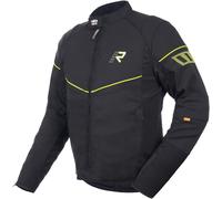 Rukka AirGobi 2.0 Blouson textile de moto, noir-jaune, taille 56 pour homme