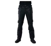 Rukka Aramen Pantalon en cuir de moto, noir, taille 54 pour homme