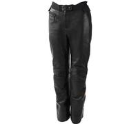 Rukka Aramissy Pantalon en cuir de moto pour dames, noir, taille 38 pour femmes