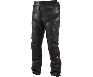 Rukka Aramos Pantalon en cuir de moto, noir, Taille 58