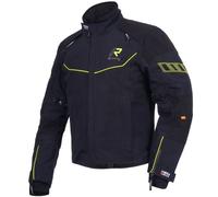 Rukka Armagate Veste textile de moto, noir-jaune, taille 58 pour homme