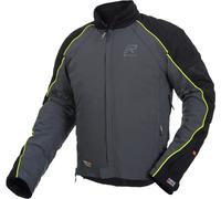 Rukka Comfo-R GTX Veste textile de moto, noir/gris/jaune, Taille 46