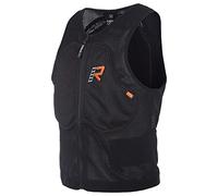 Rukka Kastor AFT Gilet protecteur, schwarz/hellbraun, L