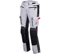 Rukka Madagasca-R Pantalon textile de moto, Gris clair/Noir, Taille 56