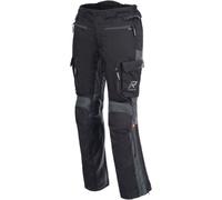 Rukka Madagasca-R Pantalon textile de moto, noir/gris, Taille Long 56