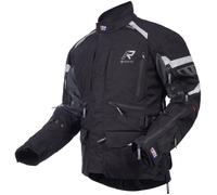 Rukka Madagasca-R Veste textile de moto, noir/gris, Taille 48