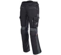Rukka Madagasca-R Pantalon textile de moto, noir-gris, taille 50 pour homme