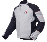 Rukka R-EX 2.0 Veste textile de moto imperméable, Gris clair, Taille 52