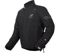 Rukka R-EX 2.0 Veste textile de moto imperméable, noir, taille 50 pour homme