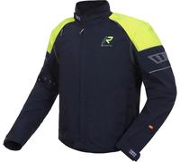 Rukka R-EX Blouson textile de moto, noir-jaune, taille 56