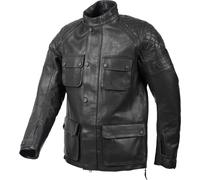 Rukka R.S. Zoorace Veste en cuir de moto, noir, taille 60 pour homme