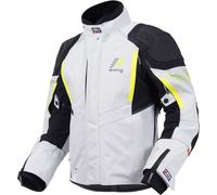 Rukka Shield-R Veste textile de moto, gris-jaune, taille 48 pour homme