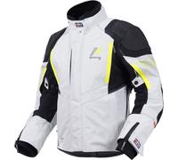 Rukka Shield-R Veste textile de moto, gris/jaune, Taille 52