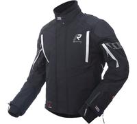 Rukka Shield-R Veste textile de moto, Noir/Argent, Taille 60