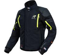 Rukka Shield-R Veste textile de moto, noir/jaune, Taille 52