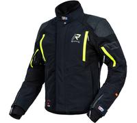 Rukka Shield-R Veste textile de moto, noir/jaune, Taille 56