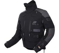 Rukka TitanTrail-R Veste textile moto imperméable, noir/gris, Taille 64