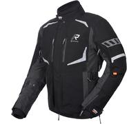 Rukka Ventu-R Veste textile de moto imperméable, noir/gris foncé, Taille 56