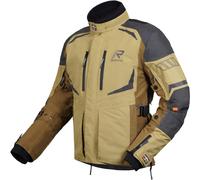 Rukka Ventu-R Veste textile de moto imperméable, vert-brun, taille 46 pour homme
