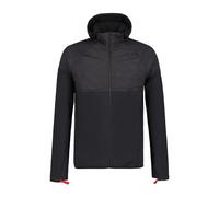 Rukka Veste en polaire fonctionnelle 'Masala' noir / noir chiné, Taille M