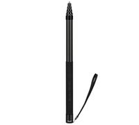 Rukkawwa Perche à selfie longue invisible en fibre de carbone pour appareils photo Insta360 x5 Insta 360 x 4 x3 x2 x one rs (noir)