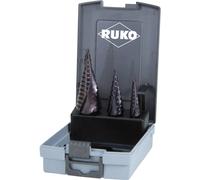 Ruko Jeu de forets étagés Ruko HSS-TiAlN en cassette plastique (ABS) Quantité:1