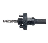 RUKO 106209 - Soporte y broca guía para coronas HSS-bimetal (A6)