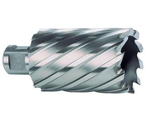 RUKO 108512 - Broca hueca HSS, vástago Weldon, profundidad 55 mm (12 mm)