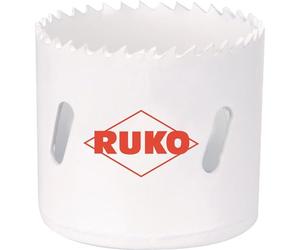 RUKO 126038 - Corona perforadora HSS Co 8 bimetal, dentado fino (38 mm)