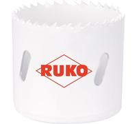 RUKO 126105 - Corona perforadora HSS Co 8 bimetal, dentado fino (105 mm)