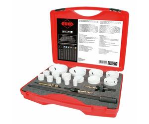 RUKO 126318 - Juego de 15 coronas perforadoras HSS Co 8 - Premium (Premiun)
