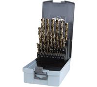 Ruko Jeux de forets en cassette ABS DIN 338 type VA HSSE Co 5 taillés meulés Quantité:1