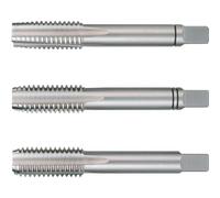 RUKO 230080 Taraud manuel 3 pièces métrique M8 x 1.25 coupe à droite DIN 352 HSS 1 set