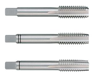 RUKO 230140 - Juego de 3 machos para roscar a mano M DIN 352 HSS, rectificados (M14)