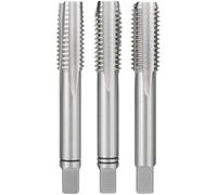 RUKO 230160 Ensemble De Tarros À Main M16 Métrique HSS Droit 3 Pièces