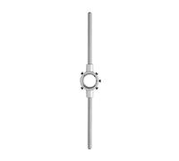 Ruko 2423814 - Porta cojinetes DIN 225, Nº 38 (M12-M14)