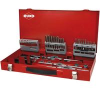 Ruko Assortiment tarauds + filières HSS 37 pièces Quantité:1