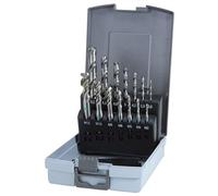 Ruko 245049RO Jeu de forets et tarauds rapides 14 pièces norme DIN 371 ou 376