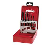 RUKO 245063 - Juego machos máquina M DIN 371/376 HSS Co - VAP rectificados para acero inoxidable - Tipo B, 7 pcs.