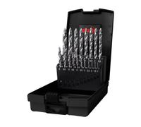 Ruko Jeu de forets hélicoïdaux Ruko ULTIMATECUT DIN 338 type FLOWSTEP pointe, HSS-G en cassette plastique ABS - 19 pcs. Quantité:1