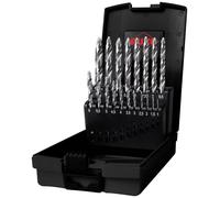 RUKO 259214RO HSS-G Jeu de forets à queue 19 pièces 1 mm, 1.5 mm, 2 mm, 2.5 mm, 3 mm, 3.5 mm, 4 mm, 4.5 mm, 5 mm, 5.5 mm, 6 mm