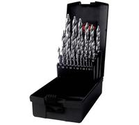 RUKO 259215RO HSS-G Jeu de forets à queue 25 pièces DIN 338 manche conique 1 set