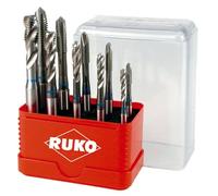 Ruko A245055 Lot de forets et tarauds acier rapide HSS