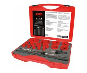 Ruko Assortiment de scies-cloches RUKO bimétal HSS en coffret plastique Quantité:1