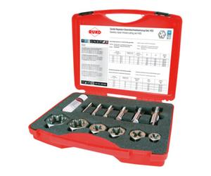 Ruko Assortiment tarauds filières pour installateur sanitaire ,13 pièces Quantité:1