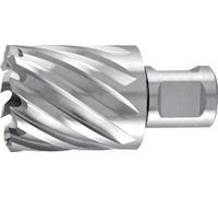 RUKO Couronne de carrotage D. nominal 20 mm HSS profondeur de coupe 30 mm Weldon