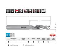 Ruko Foret DIN 1897 type N HSSE-G Quantité:5