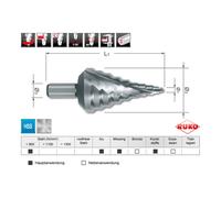 RUKO Foret étagé plage de perçage 5,3 - 30,5 mm ( 4000601758 )