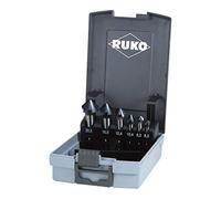 Ruko Jeux de fraises à chanfreiner 3 dents DIN 335 forme C 90° HSS-TiAlN en coffret plastique Quantité:1