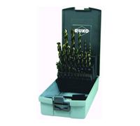 Ruko Jeu de forets Ruko DIN 338 type VA, HSSE-Co 5 en coffret plastique, 24 pièces Quantité:1